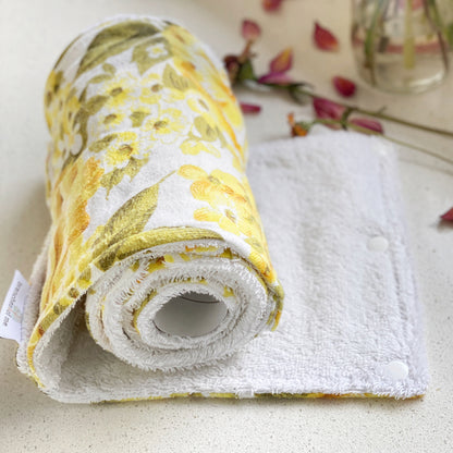 Premade Yellow Blossom Non Paper Towel ~ Ready To Ship