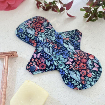 Cloth Pads DARK BUTTERFLY ~ Ready To Ship