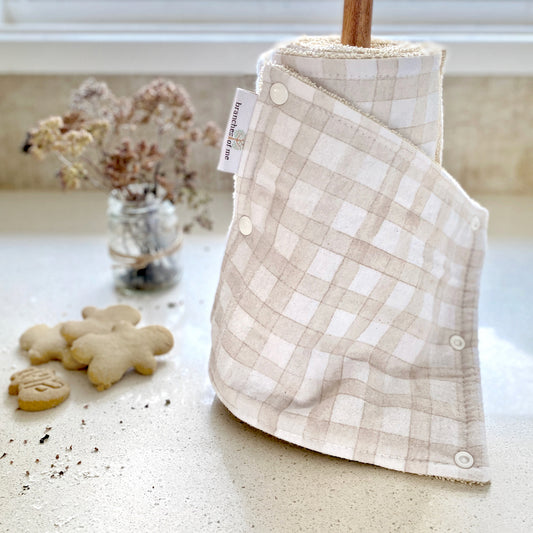 Calm Gingham Non-Paper Towel Roll